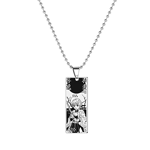 MAOKEI - Demon Slayer Zenitsu Courage Necklace - B09XM5LJ53