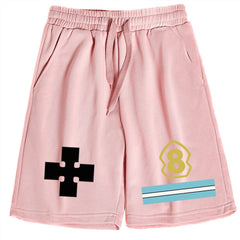 MAOKEI - Fire Force Beach Short 8th Brigard - 1005004285641553-black1-M