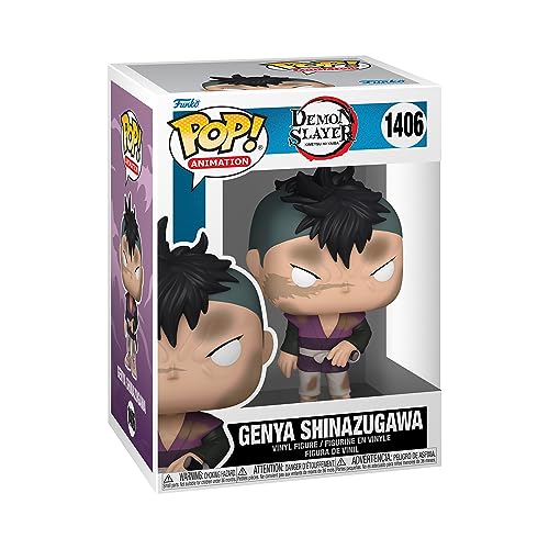 MAOKEI - Funko Demon Slayer - Genya Shinazugawa Figure - B0BRYP4YNX