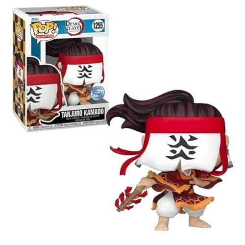 MAOKEI - Funko Demon Slayer - Tanjuro Kamado Hinokami Kagura Figure - B0BRTB2LWR