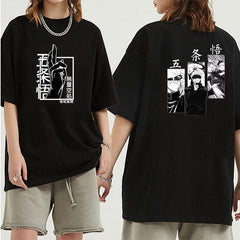 MAOKEI - Gojo Satoru Extensive Territory Attack T-Shirt - 1005003193122389-Black-XS