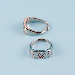 MAOKEI - Konoha Adjustable Metal Ring - 1005004211501558-24422-A-Resizable