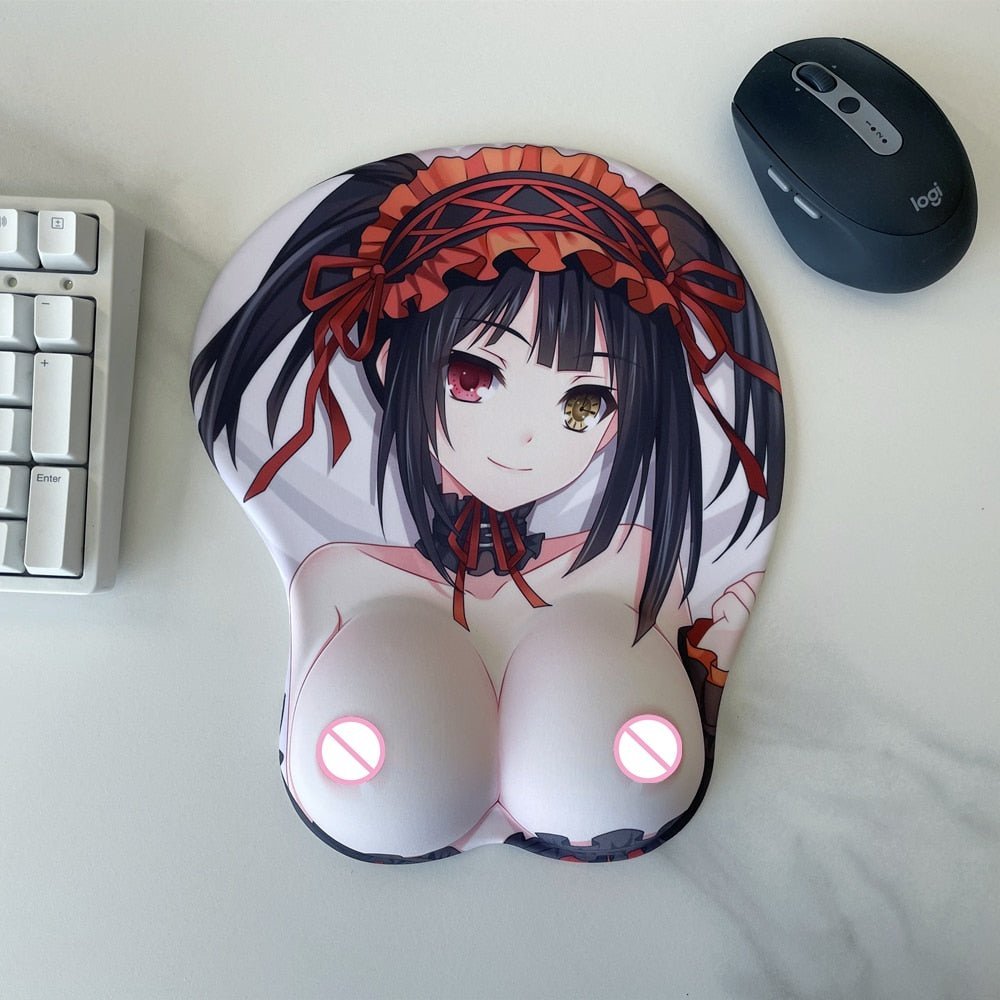 MAOKEI - Kurumi Tokisaki Adult 3D Mouse Pad - 1005004290755537-B-China-26x21x3.2 cm