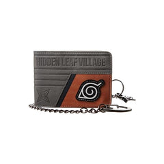 MAOKEI - Naruto Konoha Hidden Leaf Chain Wallet - B08MBFXMTW