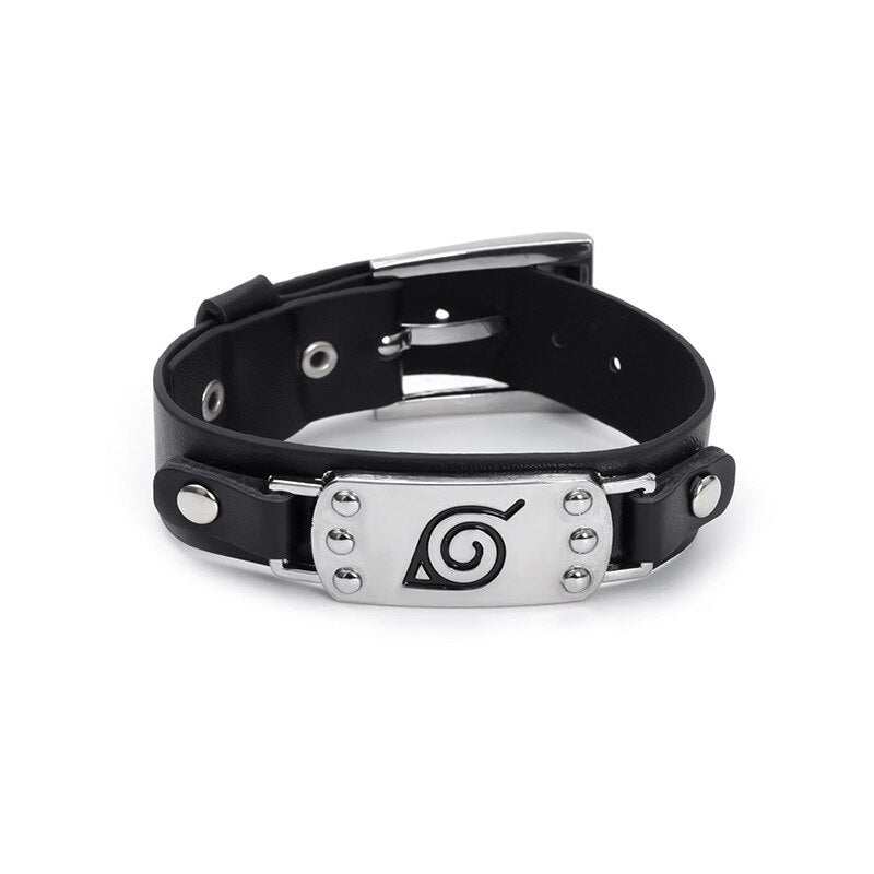 MAOKEI - Naruto Official Konoha Emblem Simple Bracelet - 1005004887898133-1