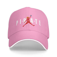 MAOKEI - One Piece Luffy NBA Cap - 1005004190151535-Pink-Baseball Cap