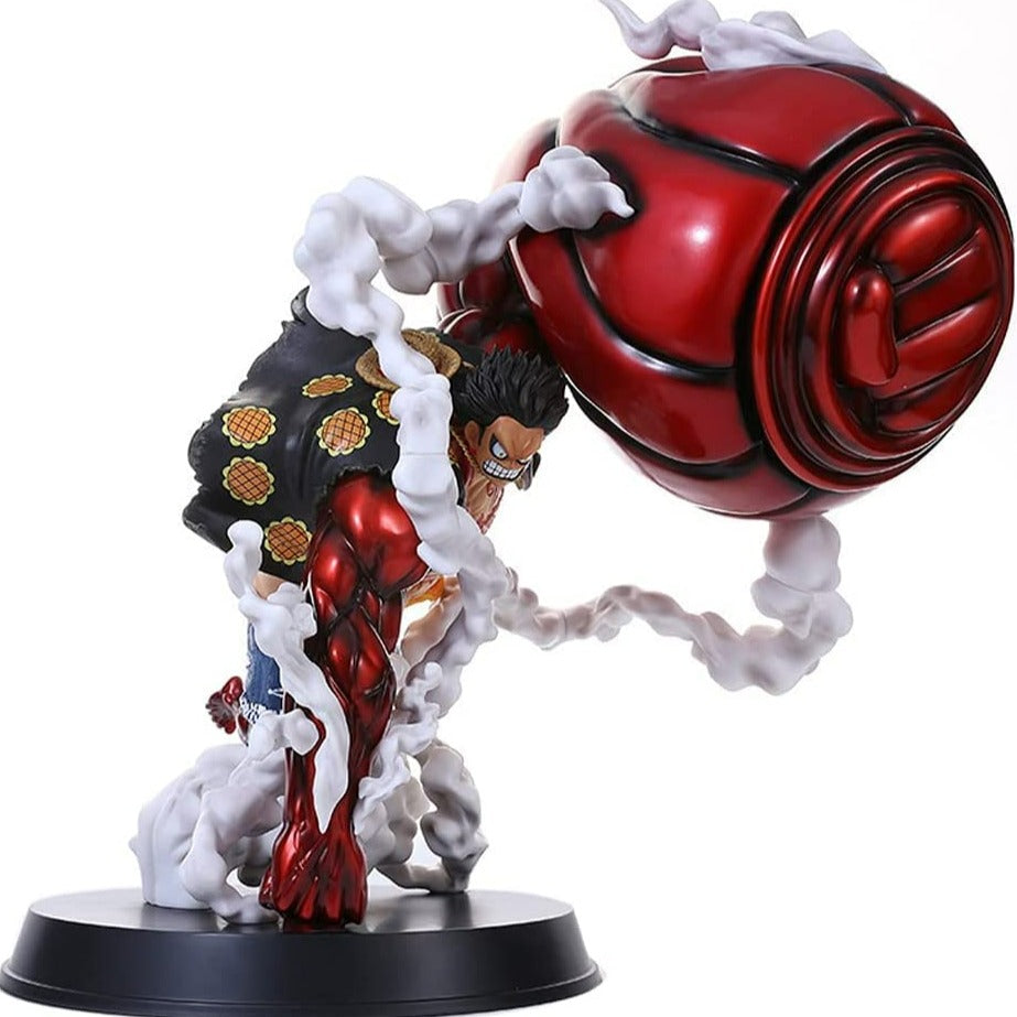 MAOKEI - One Piece Mugiwara Luffy Gear 4 Attack Style Figure -