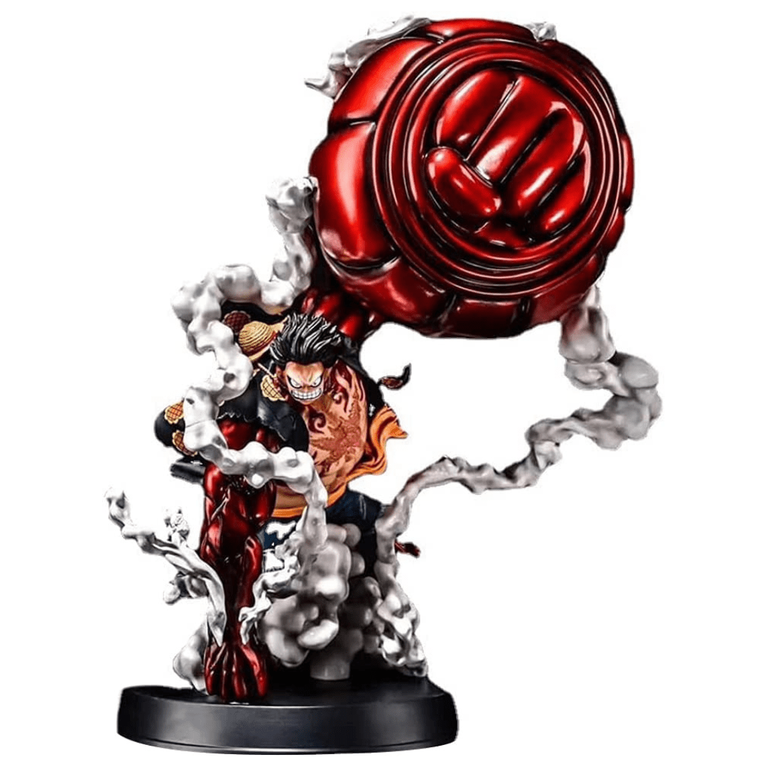 MAOKEI - One Piece Mugiwara Luffy Gear 4 Attack Style Figure -