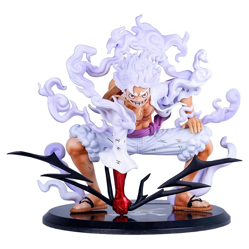 MAOKEI - One Piece Mugiwara Luffy Gear 5 Attack Style 2 Figure -