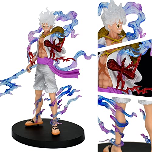 MAOKEI - One Piece Mugiwara Luffy Gear 5 Attack Style Figure -