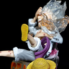 MAOKEI - One Piece Mugiwara Luffy Gear 5 Epic Emblem Figure -