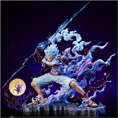 MAOKEI - One Piece Mugiwara Luffy Gear 5 Thunder Attack Style 1 Figure -