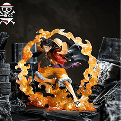 MAOKEI - One Piece Mugiwara Luffy Wano Fluid Attack Style Figure -