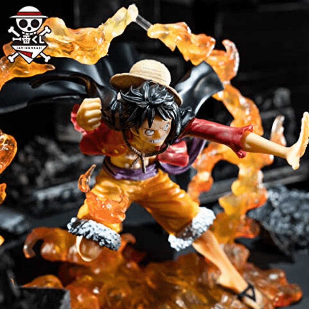 MAOKEI - One Piece Mugiwara Luffy Wano Fluid Attack Style Figure -