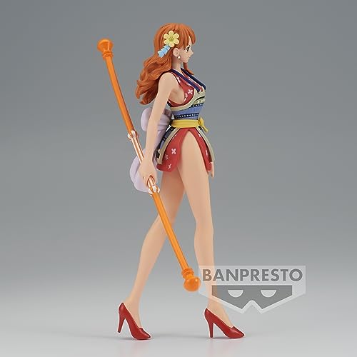 MAOKEI - One Piece Nami Walking Wano Style Statue - B0C66LWZQR