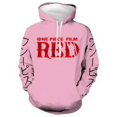 MAOKEI - One Piece RED Film Official Hoodie Style 1 - B0B3CS63SJ-2