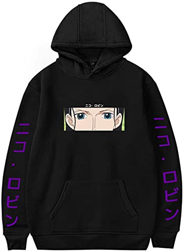 MAOKEI - One Piece Robin Special Emblem Hoodie - B09MTJMRLY