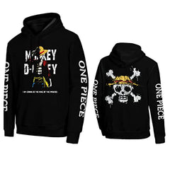 MAOKEI - One Piece Special Emblem Graffiti Art Hoodie Style 2 - B0CHY9MRJV