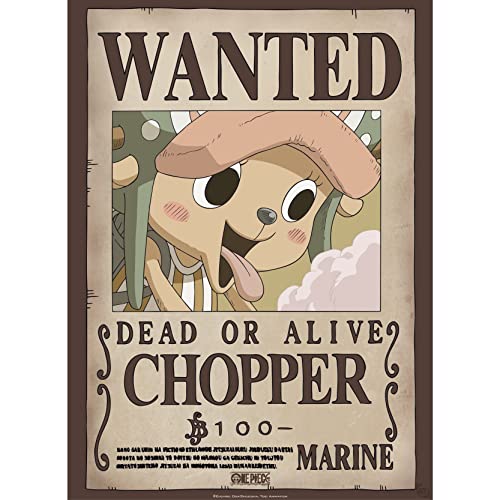 MAOKEI - One Piece Tony Chopper Wanted Poster -