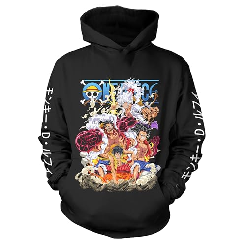 MAOKEI - One Piece Wano Arc Resume Epic Hoodie Style 1 - B0CJCLR66D