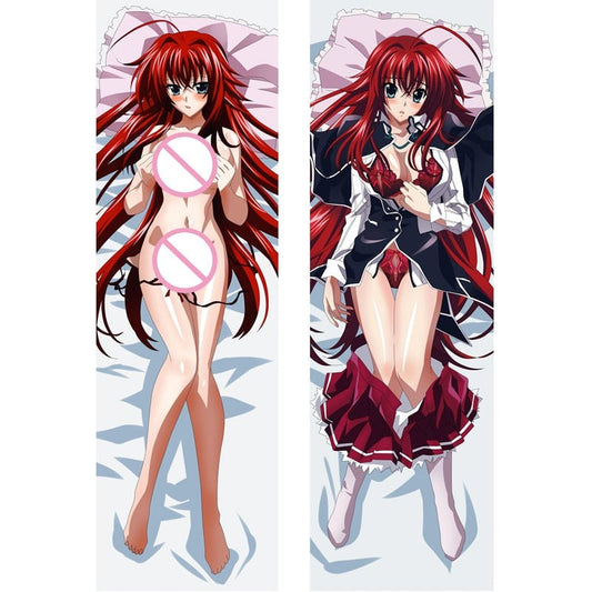 MAOKEI - Rias Gremory Sexy Pillow - 1005003915798321-Black-34x100cm Peach Skin