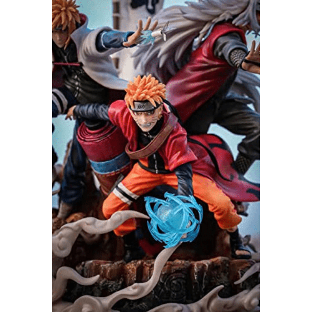 MAOKEI - Sage Mode Naruto & Jiraiya & Namikaze Minato Character Action Figure -