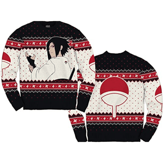 MAOKEI - Sasuke Uchiha Epic Christmas Sweater - B09M7J74B5