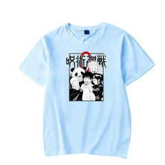 MAOKEI - Satoru & Yuta Team Summer Style Shirt - 1005003718060177-Sky blue-XS