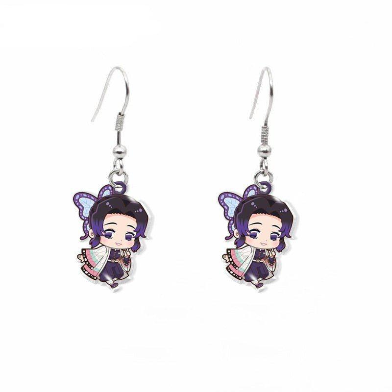 MAOKEI - Shinobu Kochō Earrings - 1005002482762229-1