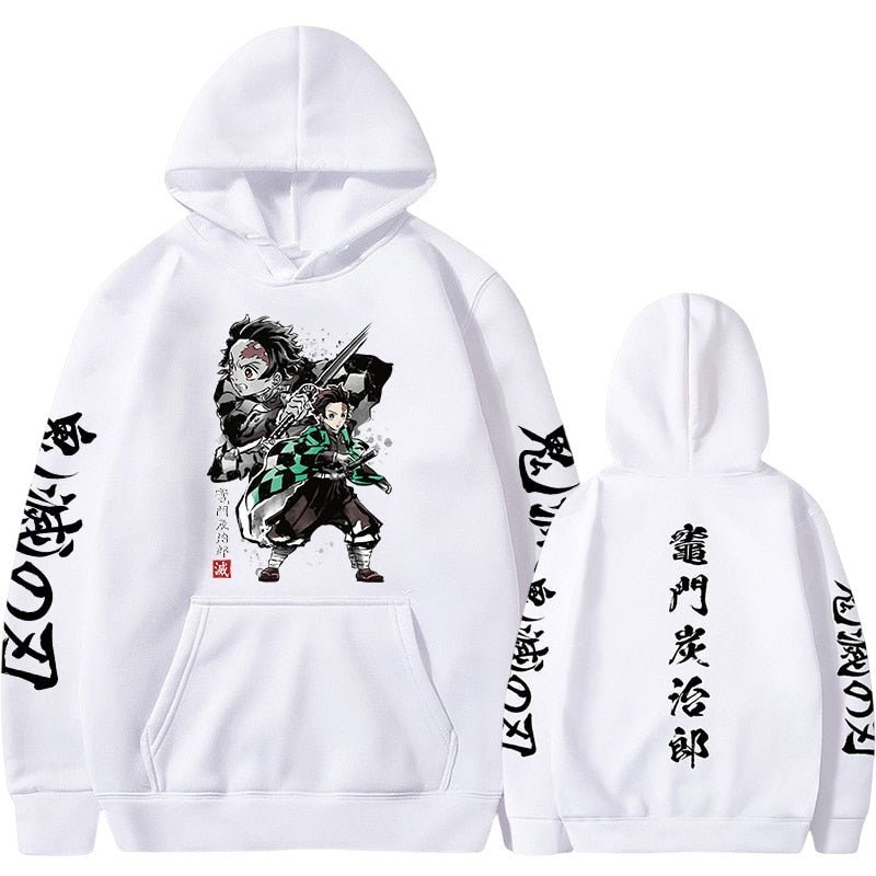 MAOKEI - Tanjiro 3D Attack Hoodie - 1005005073432967-Black-S