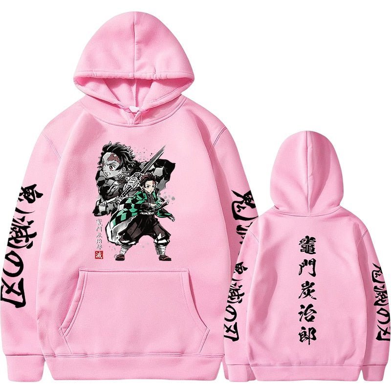 MAOKEI - Tanjiro 3D Attack Hoodie - 1005005073432967-Black-S