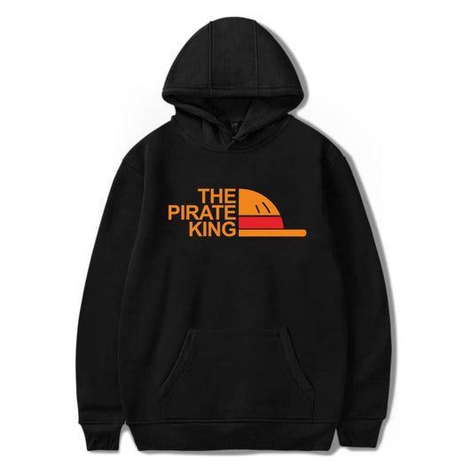 MAOKEI - The Pirate King Style Hoodie - 32914071968-Black-S