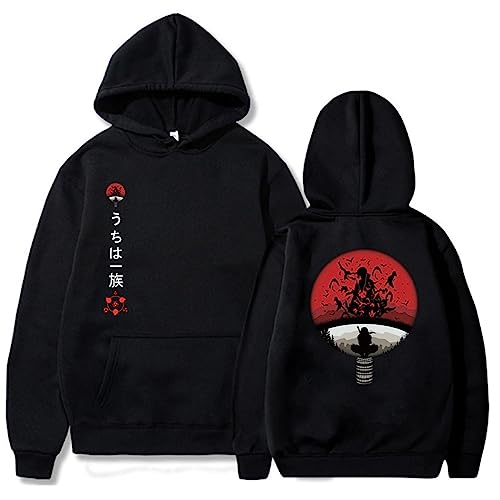 MAOKEI - Uchiha Classic Representative Hoodie Style 2 - B0CKMSCFDB