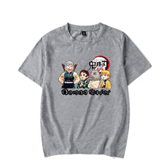 MAOKEI - Uzui & Tanjirou Team Shirt - 1005003755298224-Black-XS